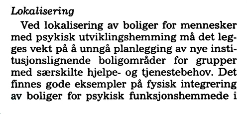 Utklipp fra St.meld. 47 (1989-90) om bolig utklipp 2