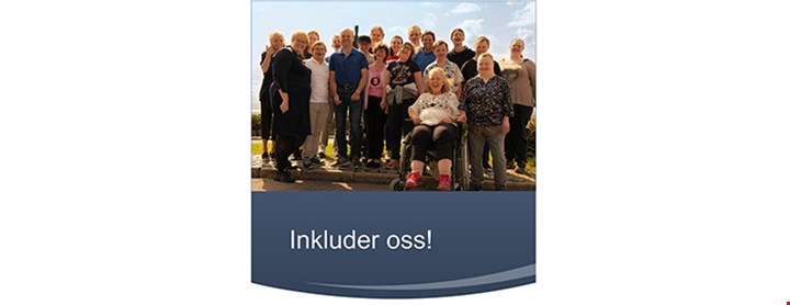 Inkluder oss! Rapportens forside