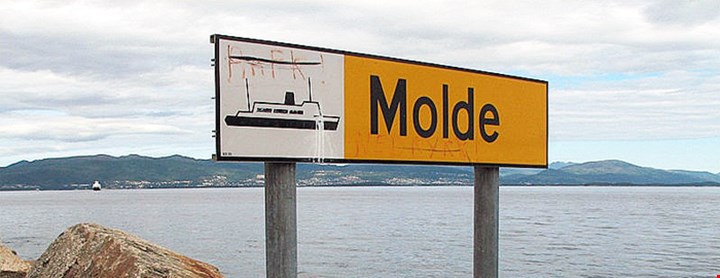 Skilt med Molde