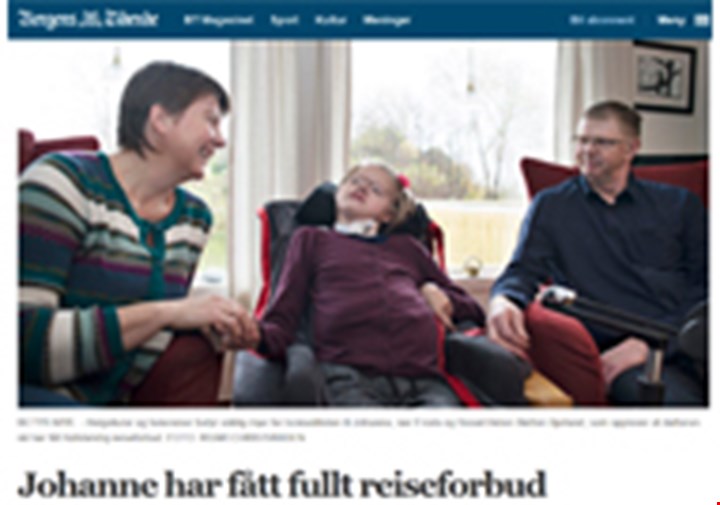 Skjermdump av bt.no