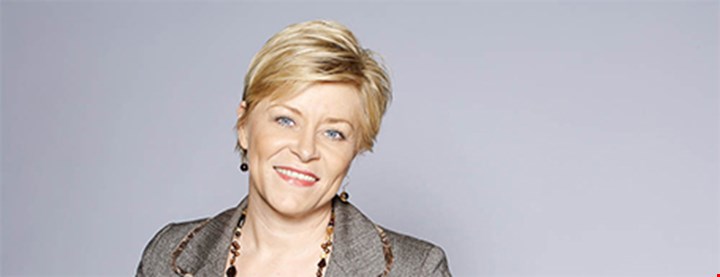 Foto av Fremskrittpartiets leder, Siv Jensen