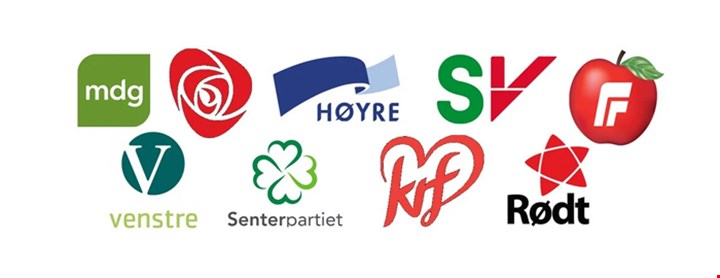 Stortingspartienes logoer