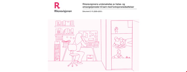 Forsiden til Riksrevisjonens rapport