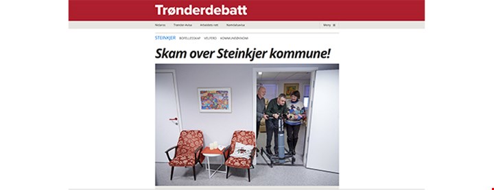 Faksimile fra Trønderdebatt