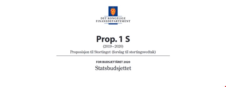 Statsbudsjettet 2022