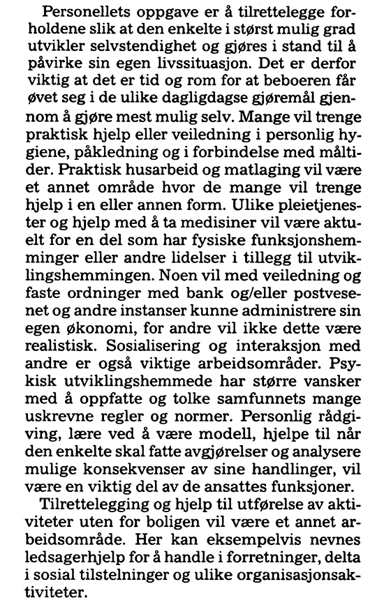 Utklipp fra St.meld. 47 (1989-90) Utklipp fra St.meld. 47 (1989-90)