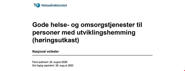 Veilederens forside
